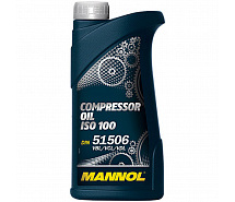 Масло для компрессоров минеральное 1л MANNOL Compressor OIL ISO 100