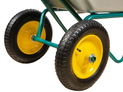 Тачка строительная 2-х колесная пневмо колеса LINSTOR 32.100.200