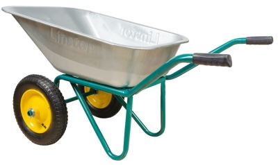 Тачка строительная 2-х колесная пневмо колеса LINSTOR 32.100.200