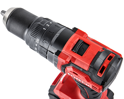 Дрель-шуруповерт ударная аккумуляторная ELITECH ДА 20УБЛ2 1х2Ah + 1х4Ah