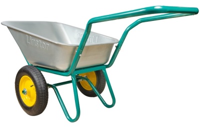 Тачка строительная 2-х колесная пневмо колеса LINSTOR 43.110.260 LUX