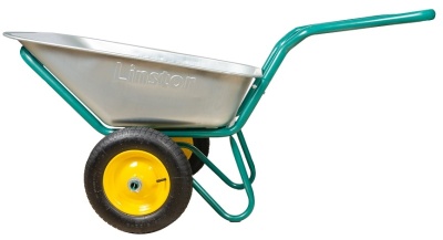 Тачка строительная 2-х колесная пневмо колеса LINSTOR 43.110.260 LUX