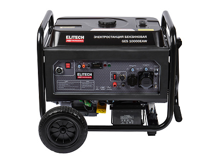 Генератор бензиновый ELITECH HD GES 10000EAW