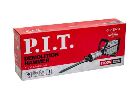 Молоток отбойный HEX 30мм PIT GSH 65-C4