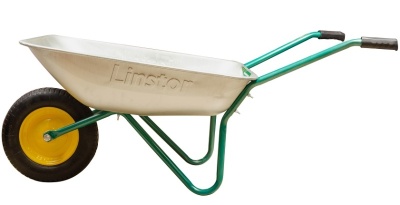 Тачка садовая пневмо колесо LINSTOR 11.65.80