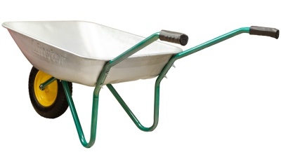 Тачка садовая пневмо колесо LINSTOR 11.65.80