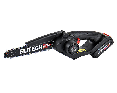 Пила цепная аккумуляторная ELITECH HD CS 2008BLK 1х2Ah