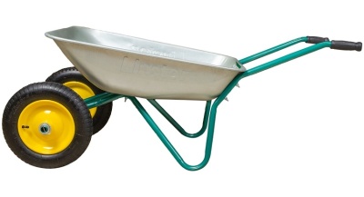 Тачка садовая пневмо колесо LINSTOR 12.65.90