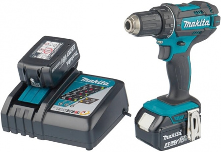 Дрель-шуруповерт аккумуляторная MAKITA DDF 482RME 2х4Ah