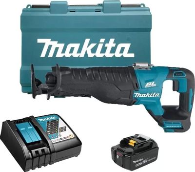 Пила сабельная аккумуляторная MAKITA DJR 187RT 1х5Ah
