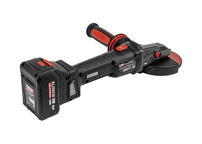 Шлифмашина угловая аккумуляторная ELITECH HD CAG 2012DSL 2х4Ah