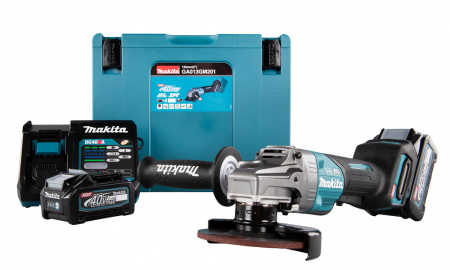 Шлифмашина угловая аккумуляторная MAKITA GA 013GM201 2х4Ah