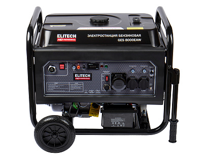 Генератор бензиновый ELITECH HD GES 8000EAW
