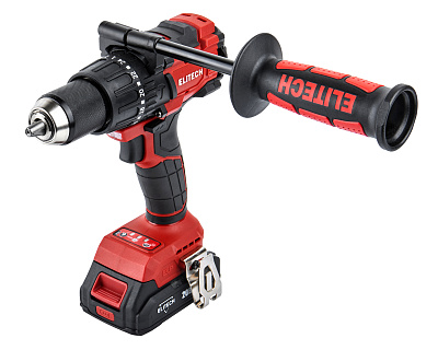 Дрель-шуруповерт ударная аккумуляторная ELITECH ДА 21УБЛ2 2х2Ah