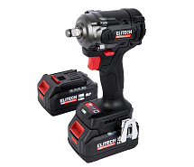 Гайковерт ударный аккумуляторный ELITECH HD CW 2004SL 2х4Ah