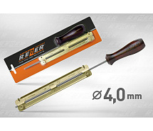 Шаблон для заточки цепей 3/8"P 4,0мм REZER RFG 70504 