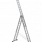 Лестница-стремянка 3-секционная алюминиевая 3х12 АЛЮМЕТ HS3 6312