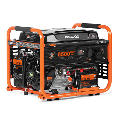 Генератор бензиновый газовый DAEWOO GDA 7500 DFE