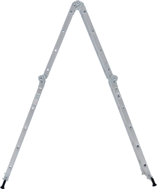 Лестница-трансформер алюминиевая 340мм Новая Высота Стандарт NV1320 2х4+2х5