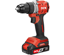 Дрель-шуруповерт аккумуляторная DCK KDJZ2060 2х2Ah