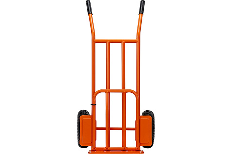 Тележка ручная 150кг откидная платформа 2-колесная пневматические колеса СИБРТЕХ 69301