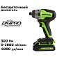 Винтоверт ударный аккумуляторный GREENWORKS GD24ID3 1х2Ah 3802807CUA