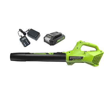 Воздуходув аккумуляторный GREENWORKS G24ABK2 1х2Ah 2404807UA