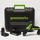 Дрель-шуруповерт аккумуляторная GREENWORKS GD24DD35 1х2Ah 3704007СUA