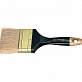 Кисть плоская (натуральная) 2,5" деревянная ручка Профи MTX 83153
