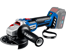 Шлифмашина угловая аккумуляторная ЗУБР Профи AB-125 без АКБ и ЗУ