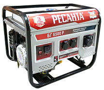 Электростанция бензиновая РЕСАНТА БГ 6500Р