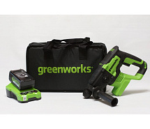 Перфоратор аккумуляторный GREENWORKS GD24SDS2K4 1х4Ah 3803007UB