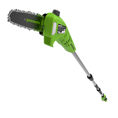 Высоторез аккумуляторный GREENWORKS G24PS201 без АКБ и ЗУ 1402607