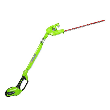 Кусторез штанговый аккумуляторный GREENWORKS G40PHAK4 1х4Ah 2300407/4