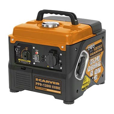 Генератор инверторный CARVER PPG-1200I CUBE