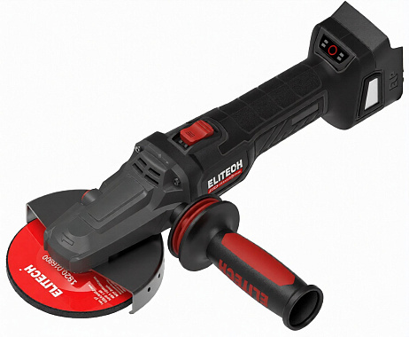 Шлифмашина угловая аккумуляторная ELITECH HD CAG 2012DSL без АКБ и ЗУ