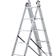 Лестница-стремянка 3-секционная алюминиевая Новая Высота Стандарт NV1230 3х6