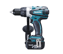 Дрель-шуруповерт аккумуляторная MAKITA DDF 458RFE 2х3Ah