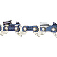 Цепь 3/8"P-1,3-50 PRO (L) CHAMPION A050-L-50E