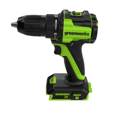 Дрель-шуруповерт аккумуляторная GREENWORKS DD345 1х2Ah 3708307CUA