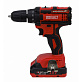 Дрель-шуруповерт аккумуляторная BRAIT BCD18A 2х2Ah