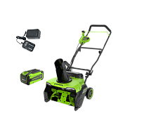 Снегоуборщик аккумуляторный GREENWORKS GD40STX2 1х8Ah 2603407UH