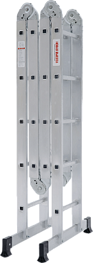 Лестница-трансформер алюминиевая 340мм Новая Высота Стандарт NV1320 2х4+2х5
