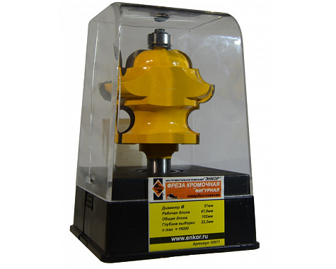 Фреза кромочная фигурная мультипрофиль хв.12мм ЭНКОР