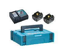 Набор: BL 1850B 18V 5,0Ah Li-ion 2шт + DC 18RC MAKITA MKP1RT182 198311-6