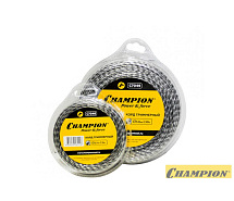 Леска триммерная (треугольник витой) 3мм х 50м Tri-twist CHAMPION C7049