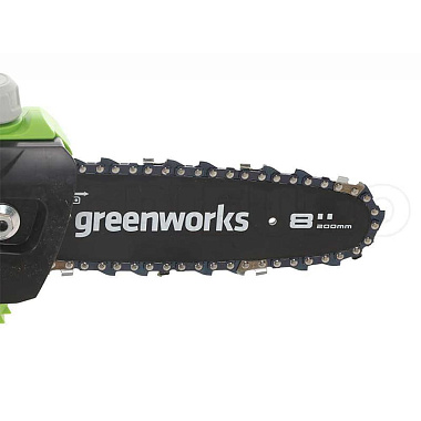 Высоторез аккумуляторный GREENWORKS G40PSFK4 1х4Ah 1401107/4