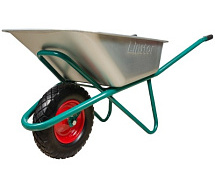 Тачка строительная полиуретановое колесо LINSTOR 31.110.220 PROFI