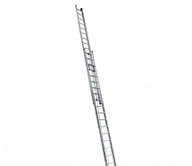 Лестница выдвижная с тросом 2-секционная алюминиевая 2х18 АЛЮМЕТ SR2 3218