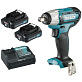 Гайковерт ударный аккумуляторный MAKITA TW 141DWAE 2х2Ah